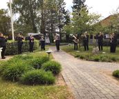 "Corona-musik" plejehjem i Christiansfeld